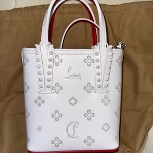 Cabata Mini North South Loubinthesky Calf Leather